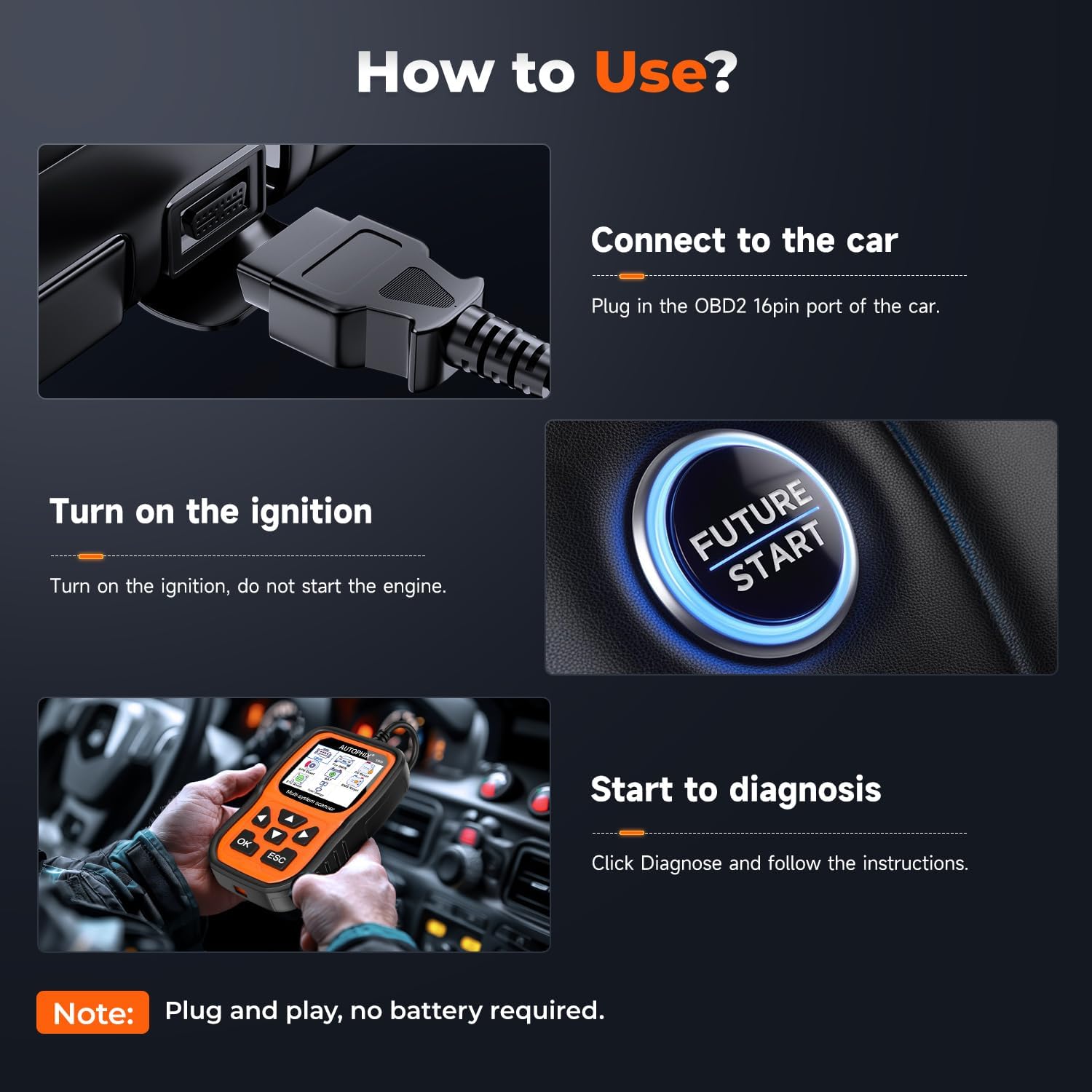 AUTOPHIX 5900 BMW Scanner (Full Systems + Battery Registration + CBS/EPB/Oil/Throttle) view 9