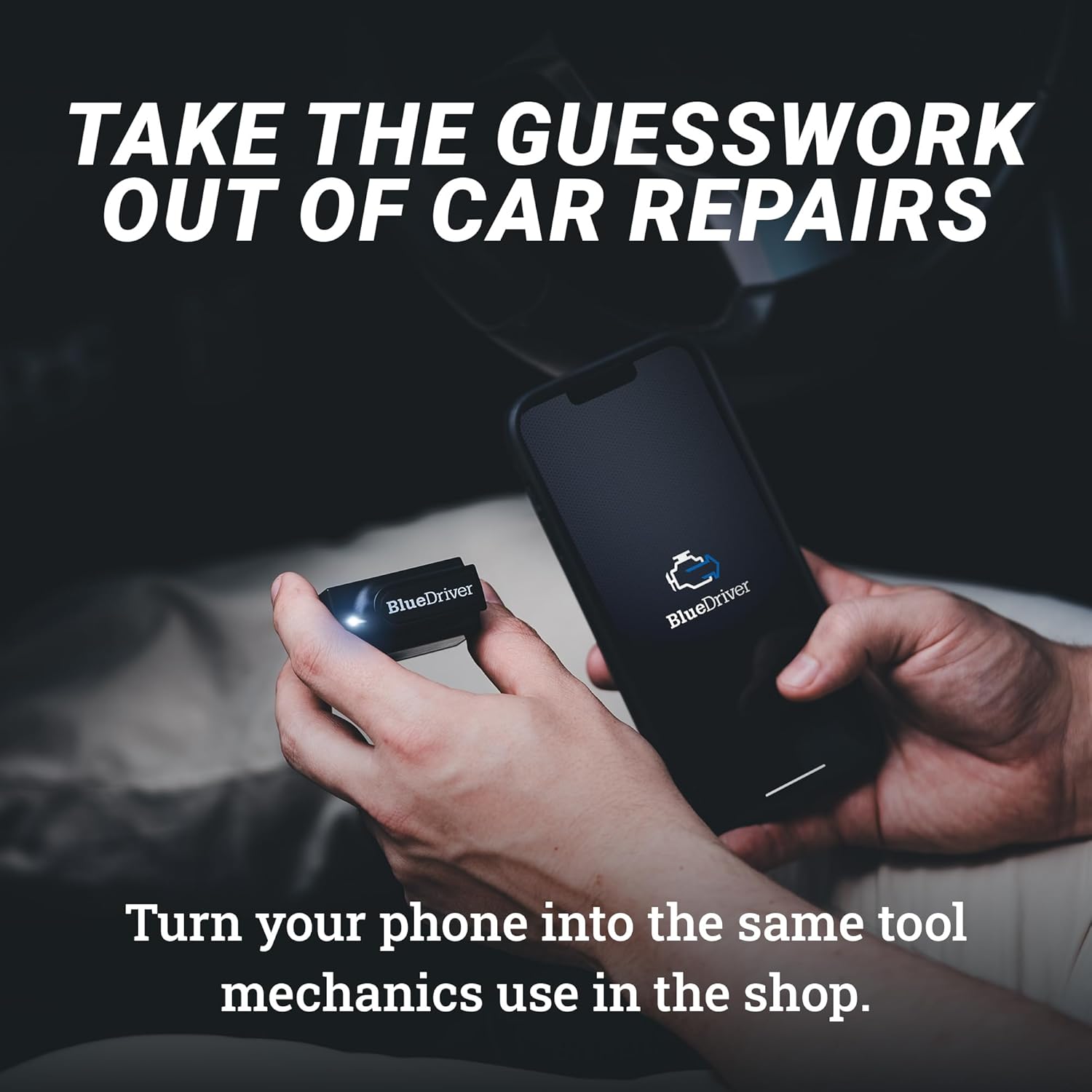 BlueDriver Bluetooth Pro OBD2 Scan Tool (ABS/SRS + Repair Reports, No Subscription) view 2