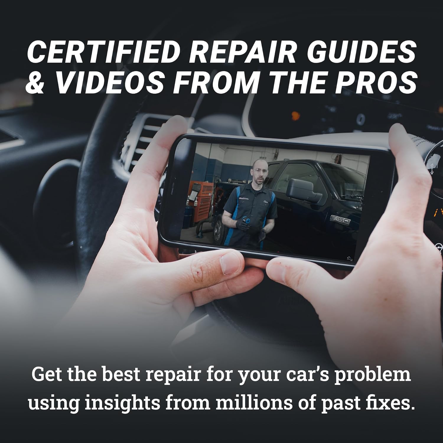 BlueDriver Bluetooth Pro OBD2 Scan Tool (ABS/SRS + Repair Reports, No Subscription) view 6