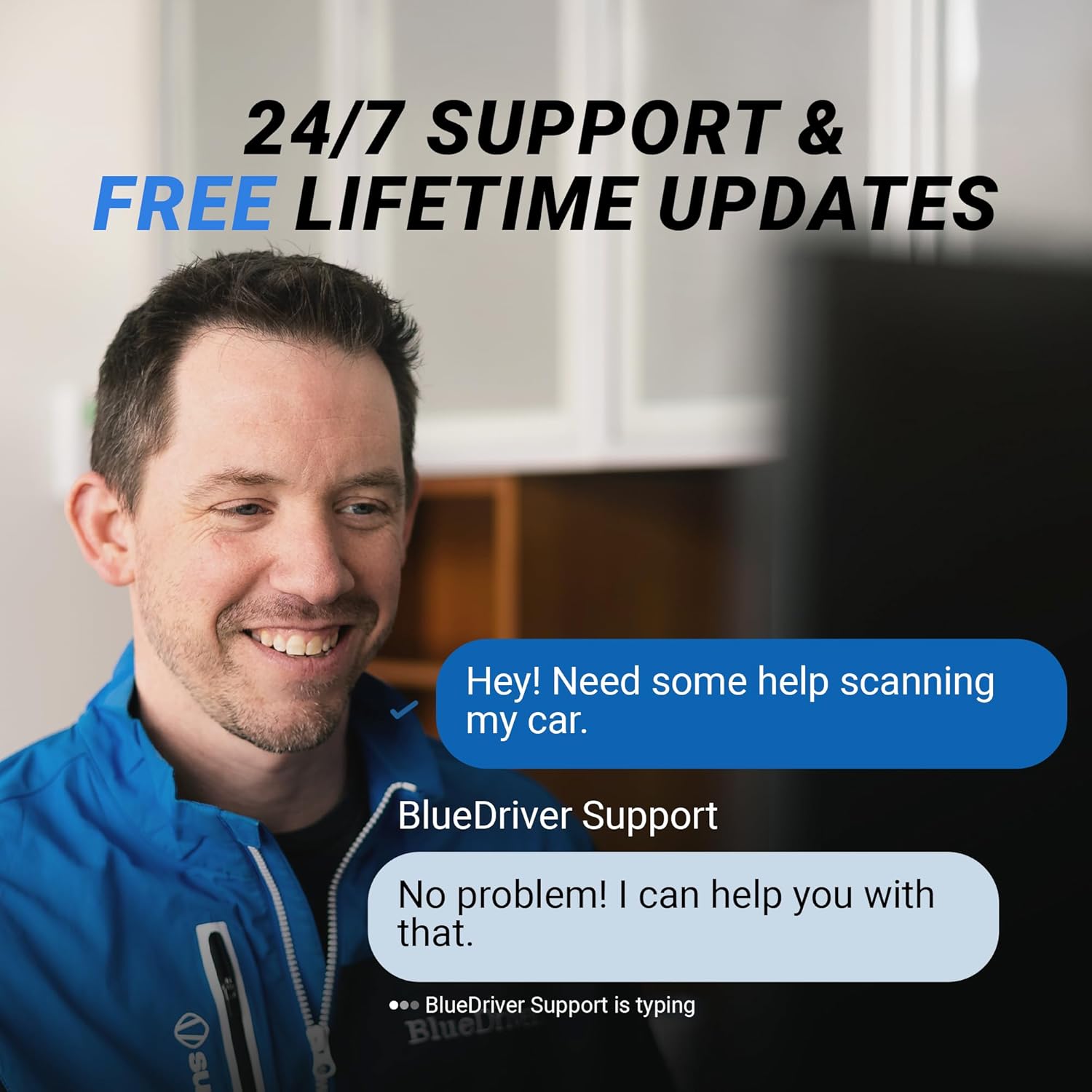 BlueDriver Bluetooth Pro OBD2 Scan Tool (ABS/SRS + Repair Reports, No Subscription) view 7