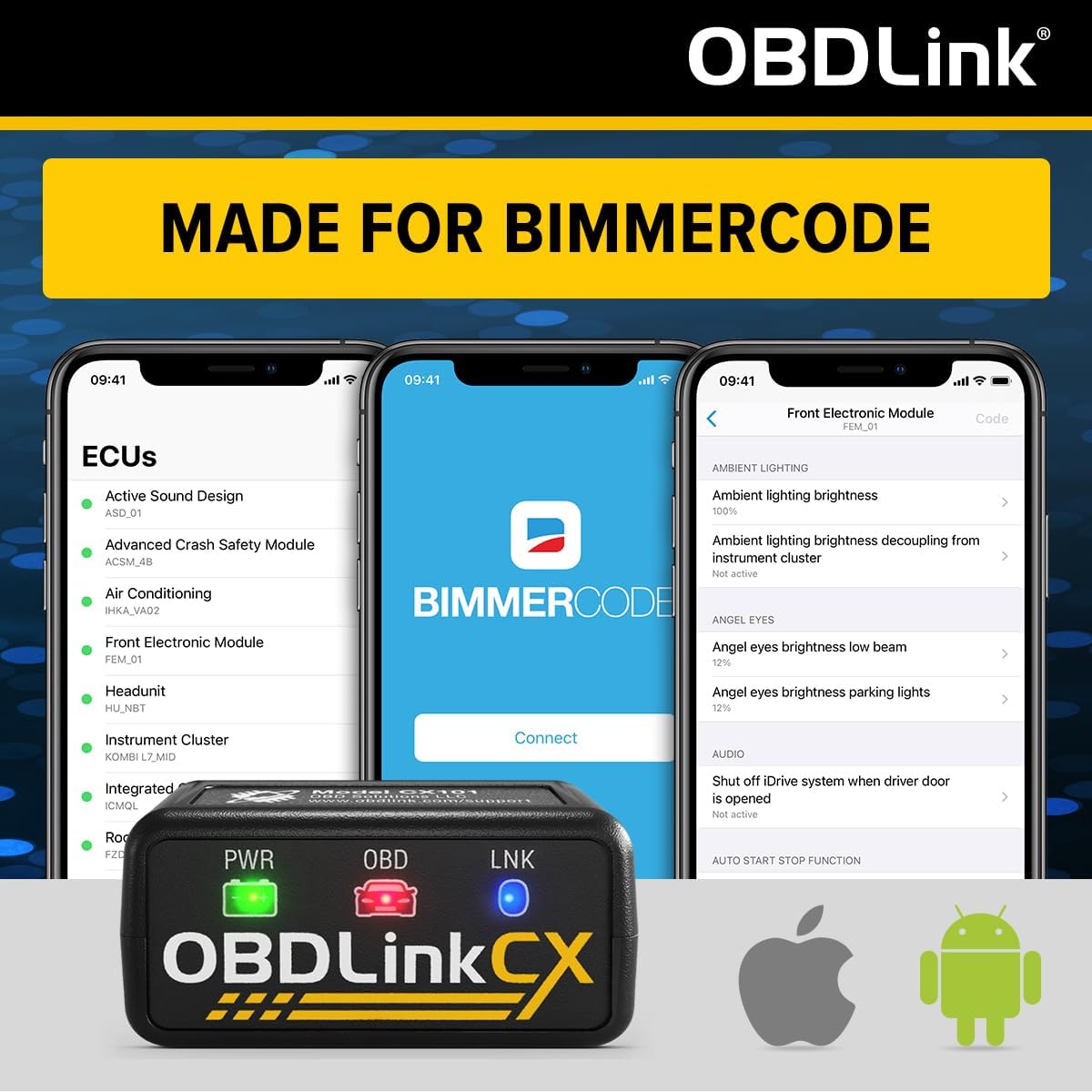 OBDLink CX Bluetooth Adapter for BMW/MINI (BimmerCode-Ready) view 2